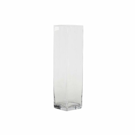 Vase DKD Home Decor Verre Transparent (10.5 x 10.5 x 40 cm) (Ø 10,5 cm)