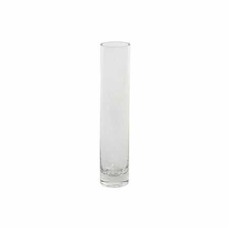 Vase DKD Home Decor Verre Transparent (5 x 5 x 25 cm)