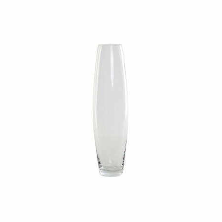 Vase DKD Home Decor Verre Transparent (10 x 10 x 40 cm)