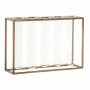 Vase DKD Home Decor Verre Métal Transparent Loft (5 x 5 x 21.5 cm) (5 pcs) (35 x 8 x 22 cm)