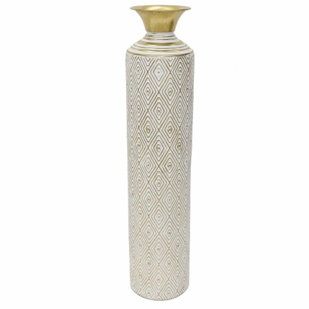 Vase DKD Home Decor Métal Boho (14 x 14 x 66 cm)