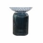 Vase DKD Home Decor Verre Bleu Moderne (15 x 15 x 25 cm)