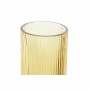 Vase DKD Home Decor Verre Jaune Bordeaux Moderne (15 x 15 x 30.5 cm)