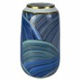 Vase DKD Home Decor Porcelaine Bleu Moderne (21 x 21 x 35 cm)