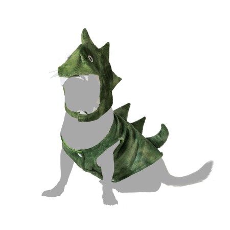 Disfraz para Perro Talla M Dinosaurio