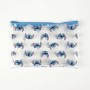 Bolsa Nevera Stitch Azul Negro Metal Caucho (12 pcs)