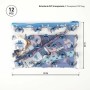 Bolsa Nevera Stitch Azul Negro Metal Caucho (12 pcs)