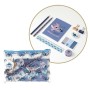 Bolsa Nevera Stitch Azul Negro Metal Caucho (12 pcs)