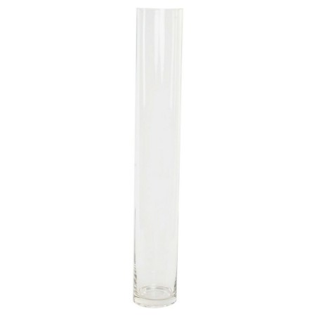 Vase DKD Home Decor Verre Transparent (12 x 12 x 80 cm)