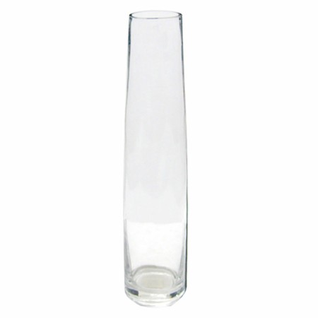 Vase DKD Home Decor Verre Transparent (13 x 13 x 60 cm)