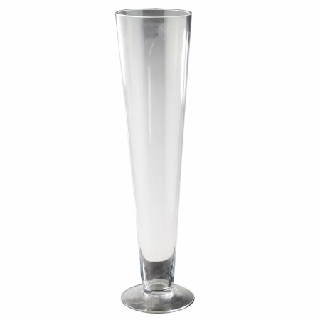 Vase DKD Home Decor Verre Transparent (12 x 12 x 70 cm)