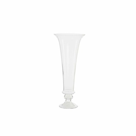 Vase DKD Home Decor Verre Transparent (17 x 17 x 40 cm)