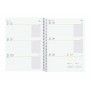 Agenda Finocam COOL Noir quarto 15,5 x 21,2 cm 2024-2025