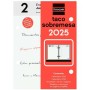 Calendrier de bureau Finocam 8,5 x 12 cm 2025