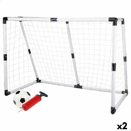 Cage à Foot Colorbaby 190 x 132 x 90 cm (2 Unités)