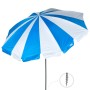 Sombrilla Aktive 220 x 230 x 220 cm (6 Unidades)