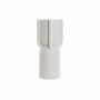 Vase DKD Home Decor Blanc Dolomite Moderne (14 x 14 x 30.8 cm)