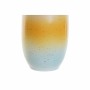 Vase DKD Home Decor Bleu Orange Dolomite Moderne (11 x 10.8 x 28.5 cm)