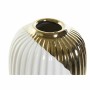 Vase DKD Home Decor Porcelaine Blanc Glam (9.5 x 9.5 x 12.4 cm)