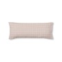 Funda de almohada Kids&Cotton Vichy Rosa 175 Hilos 45 x 110 cm