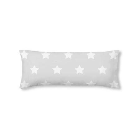 Funda de almohada Kids&Cotton Runar Gris 175 Hilos 45 x 125 cm