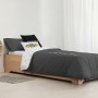 Housse de Couette Friends Gris Anthracite 155 x 220 cm