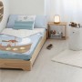 Couette Kids&Cotton Farid Bleu 90 x 200 cm 90 x 1 x 200 cm