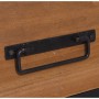 Étagère Alexandra House Living Marron Noir Métal 60 x 121 x 38 cm