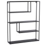 Etagère Alexandra House Living Noir Métal 55 x 70 x 12 cm