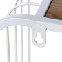 Etagère Alexandra House Living Blanc Marron Métal 70 x 70 x 15 cm
