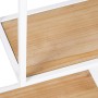 Etagère Alexandra House Living Blanc Marron Métal 70 x 70 x 15 cm