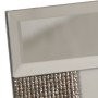 Marco de Fotos Alexandra House Living Gris Cristal Espejo 18 x 23 x 2 cm