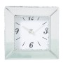Horloge de table Alexandra House Living Gris Verre 14 x 14 x 5 cm