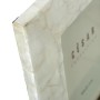 Cadre photo Alexandra House Living Nacre noire 17 x 1 x 22 cm