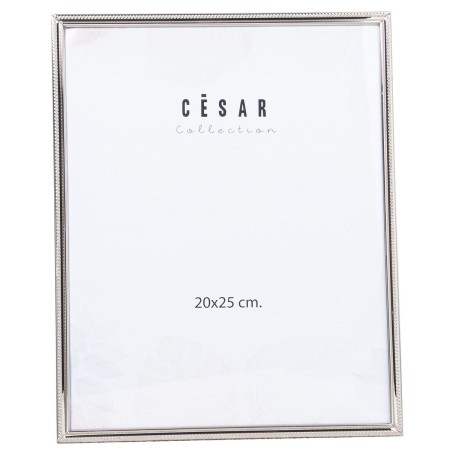 Cadre photo Alexandra House Living Argenté Métal 20 x 25 x 1 cm
