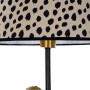 Lampadaire DKD Home Decor Noir Coton Métal Doré 40 W Perroquet (37 x 37 x 164 cm)