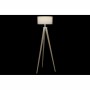 Lampadaire DKD Home Decor Blanc Polyester Bois (50 x 50 x 150 cm)