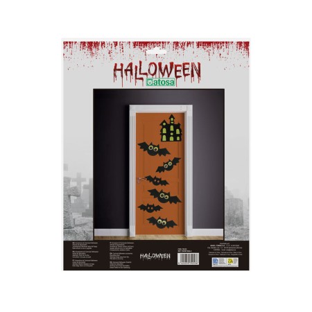 Decoración para Halloween Murciélago 7 Piezas