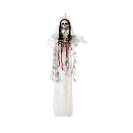 Decoración para Halloween Novia Cadáver Esqueleto 160 x 116 cm