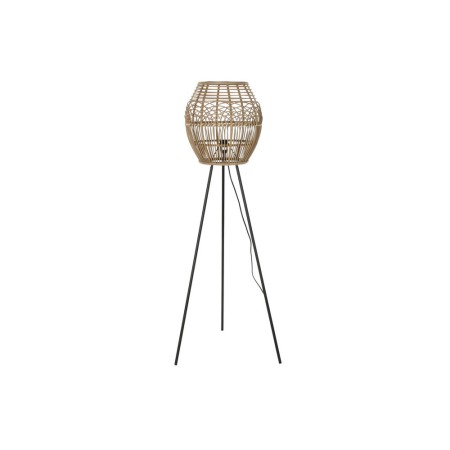 Lampadaire DKD Home Decor Naturel Métal Rotin (50 x 50 x 128 cm)