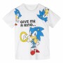 Camiseta de Manga Corta Infantil Sonic