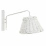 Suspension DKD Home Decor 25W Métal Blanc osier 220 V (21 x 39 x 22 cm)