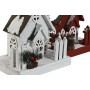 Décorations de Noël Home ESPRIT Blanc Rouge 27 x 18 x 56 cm (2 Unités)