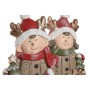 Décorations de Noël Home ESPRIT Marron Rouge 23 x 10,5 x 40 cm (2 Unités)