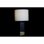 Lampe de bureau DKD Home Decor Blanc Noir Polyester Métal 220 V Doré 50 W (33 x 33 x 60 cm)