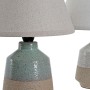 Lampe de bureau DKD Home Decor Porcelaine Polyester Multicouleur 220 V 50 W (19 x 19 x 25 cm) (2 pcs)