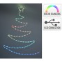 Decoración luminosa Lifetime Árbol de Navidad LED RGB 66 x 87 cm