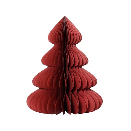 Décorations de Noël Decoris Bordeaux Sapin de Noël Ø 72 x 90 cm Pliable