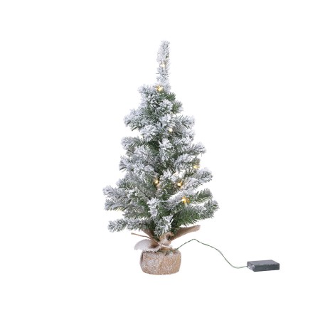 Árbol de Navidad Lumineo Imperial Nevado Ø 30 x 45 cm Plástico Mini MicroLED