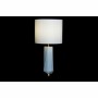 Lampe de bureau DKD Home Decor Blanc Polyester Métal Céramique 220 V Doré 50 W (33 x 33 x 67 cm)